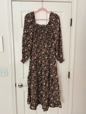 Maxi floral dress